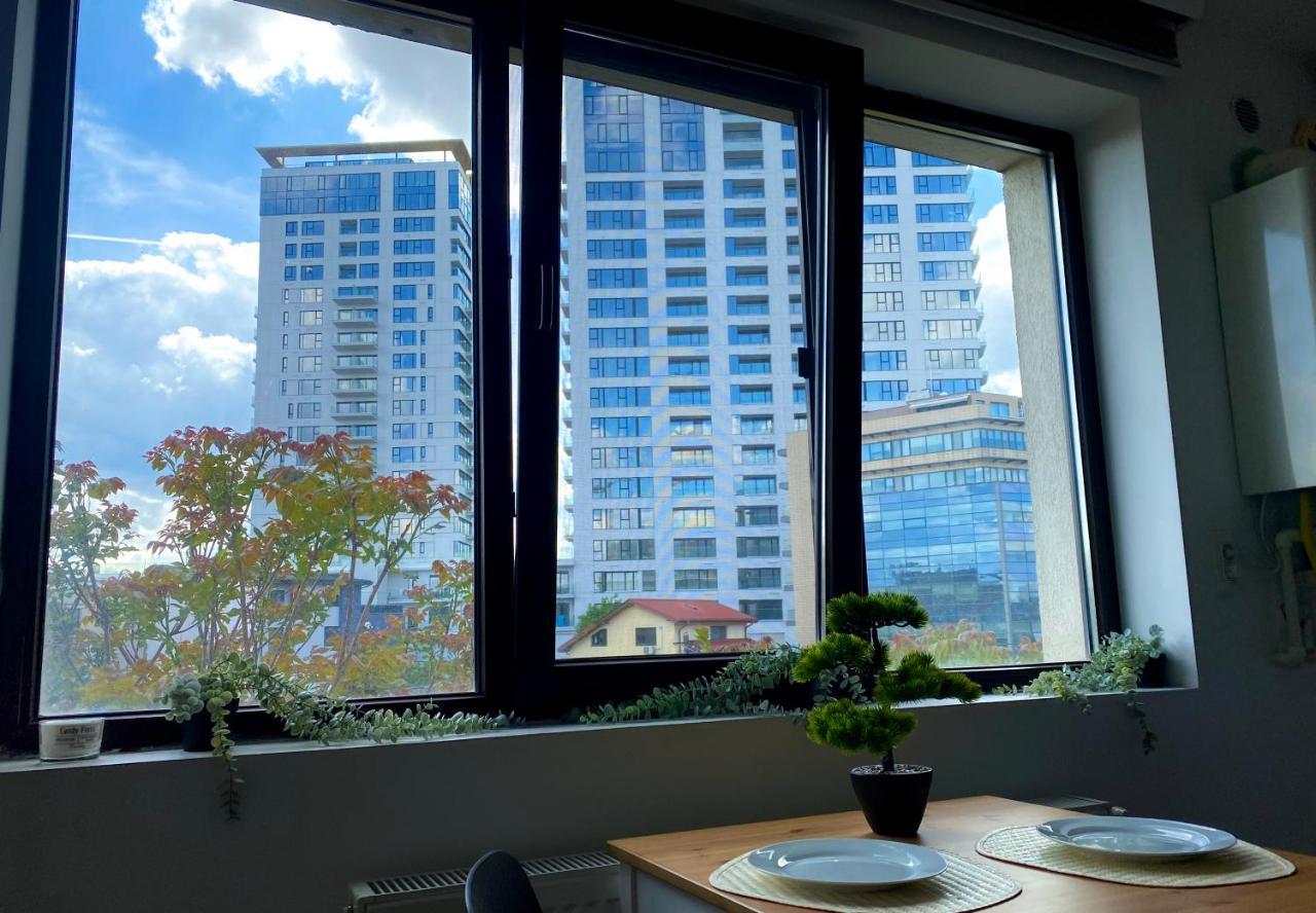 Cozy Apartment With Self Check-In Near Promenada Mall And Verdi Park Бухарест Екстер'єр фото