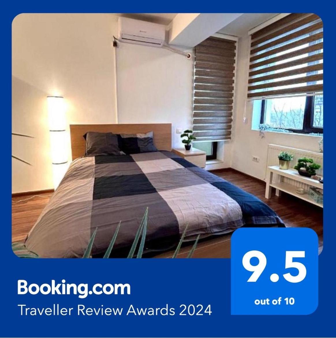 Cozy Apartment With Self Check-In Near Promenada Mall And Verdi Park Бухарест Екстер'єр фото